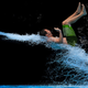 Illustration for article titled Photographs Of People At The Moment They Fly Out Of A Water Slide